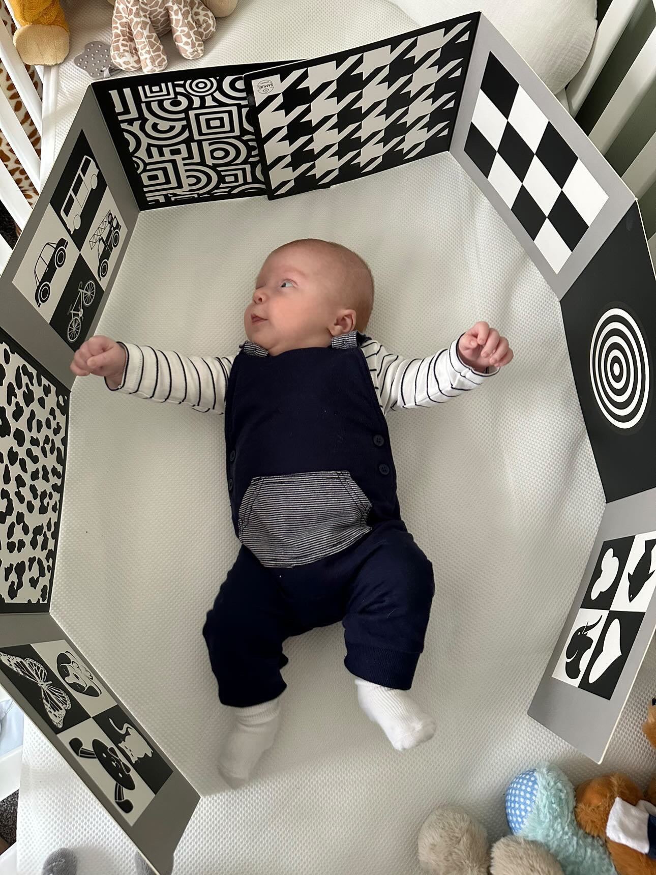 Double Pack Baby Sensory Boards in Luxury Gift Box
